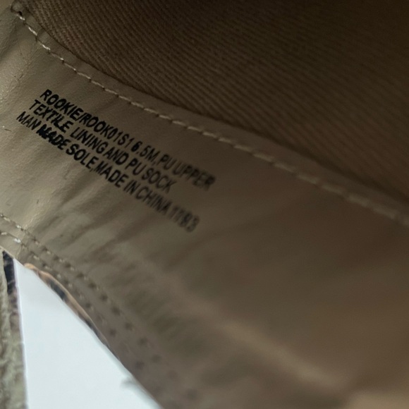 Steve Madden ankle boots sneak woman’s 6.5 - Picture 10 of 11